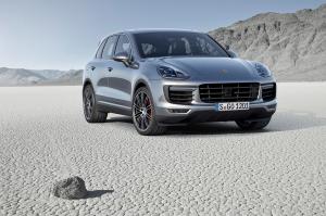 Porsche Cayenne Turbo 2014 года